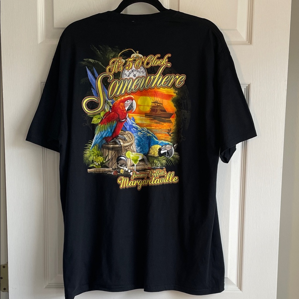 Margaritaville Black Short-Sleeve T-Shirt - Picture 2 of 5